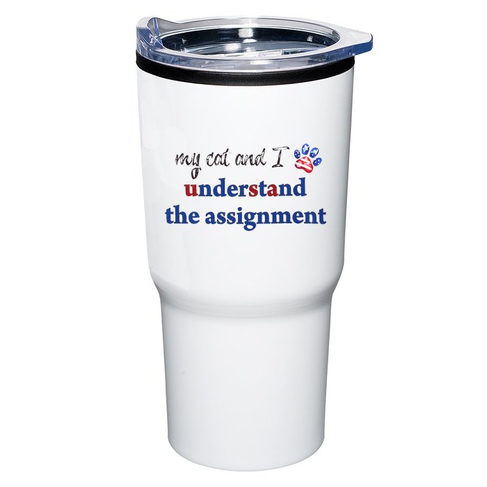 My Cat And I Understand The Assignment Tumbler