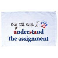 My Cat And I Understand The Assignment Microfiber Hand Towel