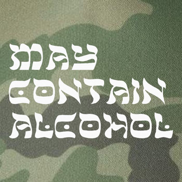 May Contain Alcohol Funny Warning Happy Purim Costume Party Legacy Tie Dye Trucker Hat