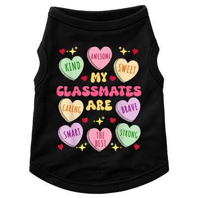 My Classmates Are Valentines Day Candy Positive Hearts Doggie Tank