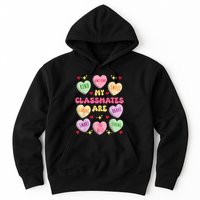 My Classmates Are Valentines Day Candy Positive Hearts Hoodie