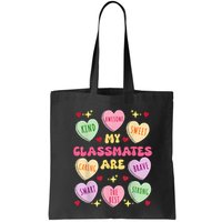 My Classmates Are Valentines Day Candy Positive Hearts Bag
