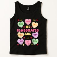 My Classmates Are Valentines Day Candy Positive Hearts Tank Top