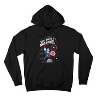 Marvel Captain America Red White & Awesome 4th of July Hoodie