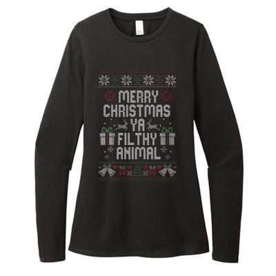 Merry Christmas Animal Filthy Ya Xmas Womens CVC Long Sleeve Shirt