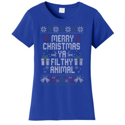 Merry Christmas Animal Filthy Ya Xmas Women's T-Shirt