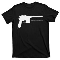 Mauser C96 Automatic Ww1 German Pistol Gun T-Shirt