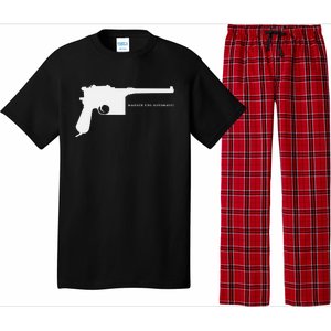 Mauser C96 Automatic Ww1 German Pistol Gun Pajama Set