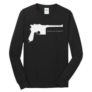 Mauser C96 Automatic Ww1 German Pistol Gun Tall Long Sleeve T-Shirt