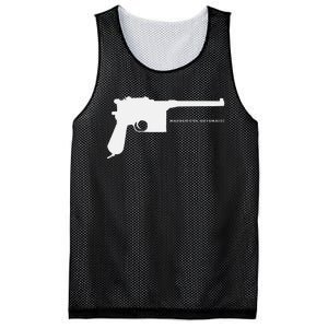 Mauser C96 Automatic Ww1 German Pistol Gun Mesh Reversible Basketball Jersey Tank