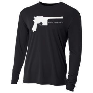 Mauser C96 Automatic Ww1 German Pistol Gun Cooling Performance Long Sleeve Crew