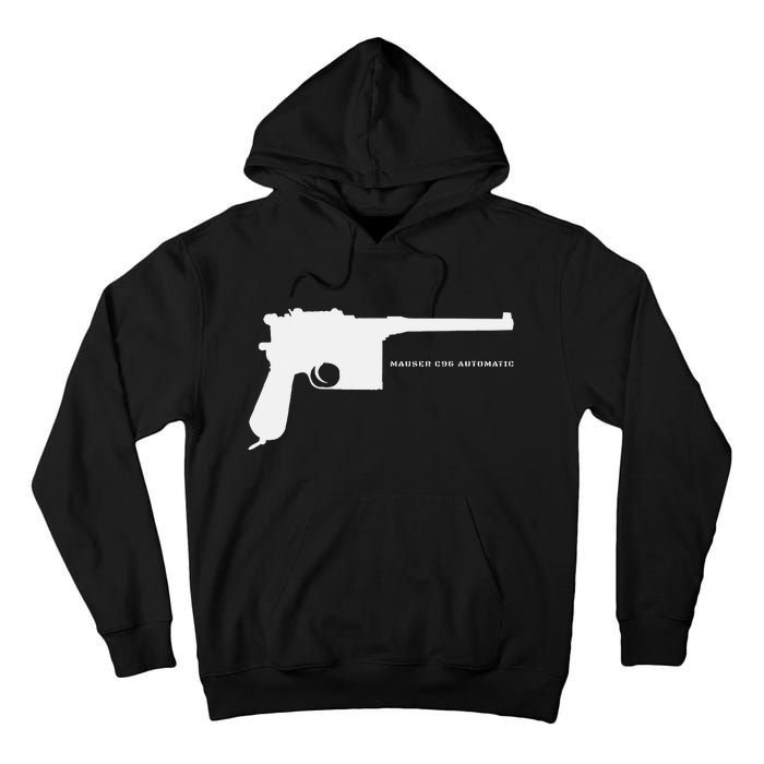 Mauser C96 Automatic Ww1 German Pistol Gun Tall Hoodie