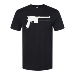 Mauser C96 Automatic Ww1 German Pistol Gun Softstyle CVC T-Shirt