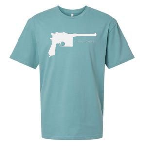 Mauser C96 Automatic Ww1 German Pistol Gun Sueded Cloud Jersey T-Shirt