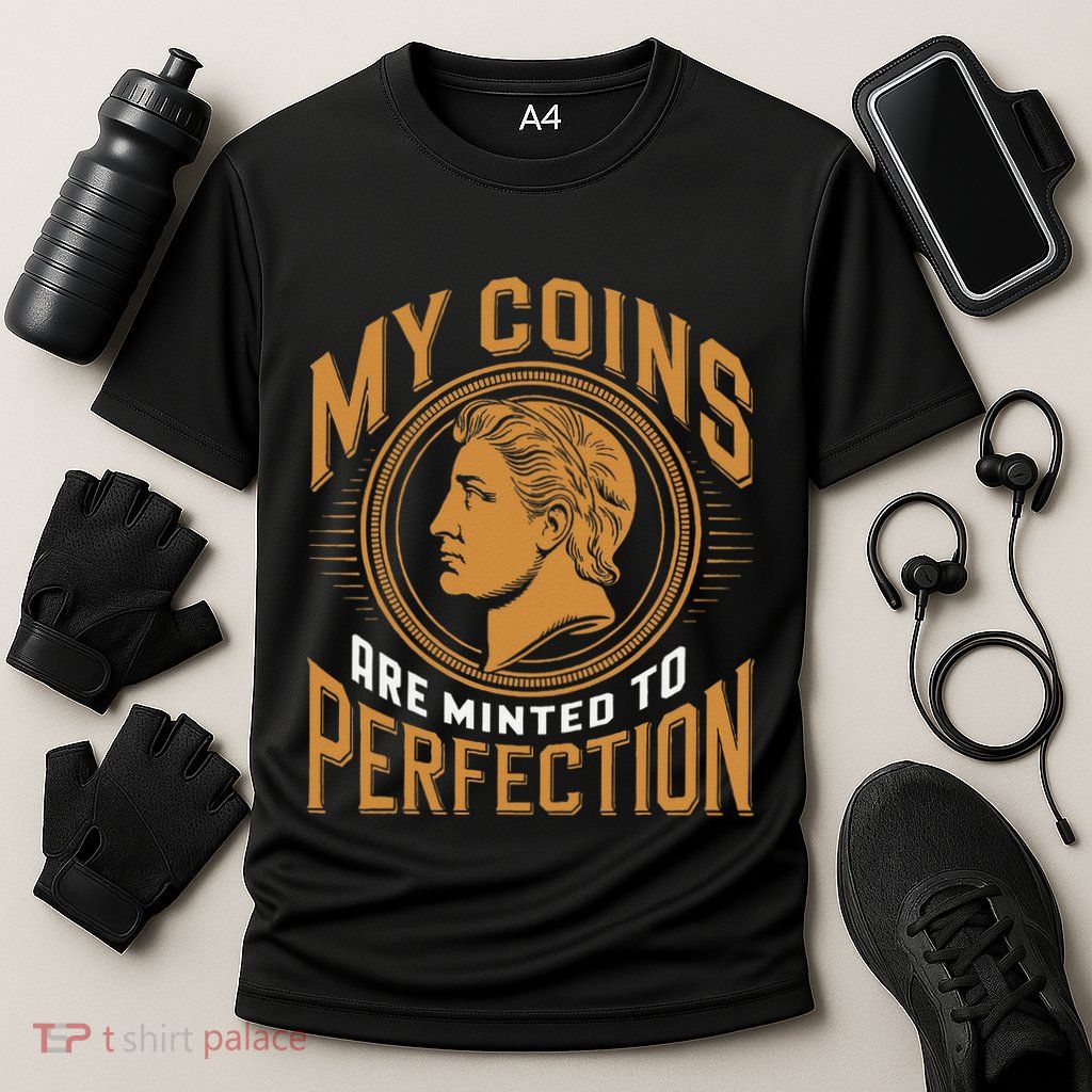 My Coins Are Minted To Perfection Collectible Performance Shirt