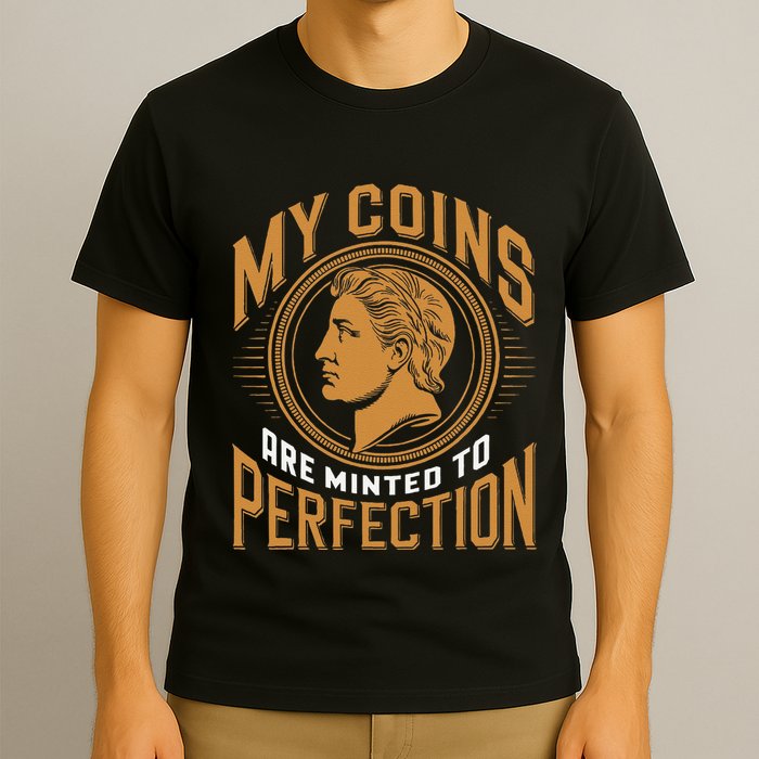 My Coins Are Minted To Perfection Collectible T-Shirt