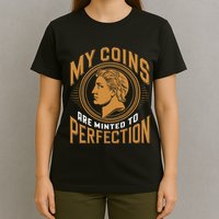 My Coins Are Minted To Perfection Collectible T-Shirt