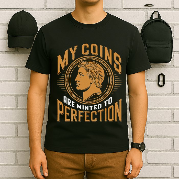 My Coins Are Minted To Perfection Collectible T-Shirt