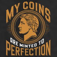 My Coins Are Minted To Perfection Collectible Microfiber Hand Towel