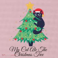 My Cat Ate The Christmas Tree Hilarious Holiday Apparel 25L Jumbo Tote