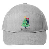 My Cat Ate The Christmas Tree Hilarious Holiday Apparel 7-Panel Snapback Hat