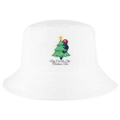 My Cat Ate The Christmas Tree Hilarious Holiday Apparel Cool Comfort Performance Bucket Hat