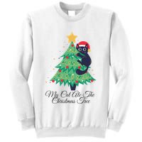 My Cat Ate The Christmas Tree Hilarious Holiday Apparel Sweatshirt