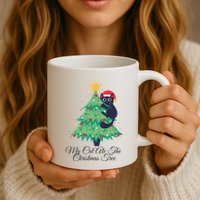 My Cat Ate The Christmas Tree Hilarious Holiday Apparel Mug