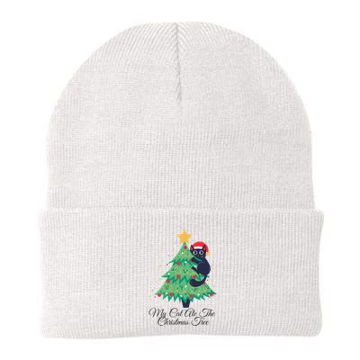 My Cat Ate The Christmas Tree Hilarious Holiday Apparel Beanie