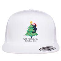 My Cat Ate The Christmas Tree Hilarious Holiday Apparel Flatbill Hat