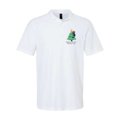 My Cat Ate The Christmas Tree Hilarious Holiday Apparel Polo