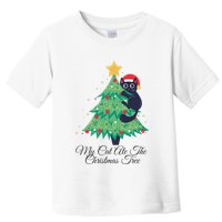 My Cat Ate The Christmas Tree Hilarious Holiday Apparel Toddler T-Shirt