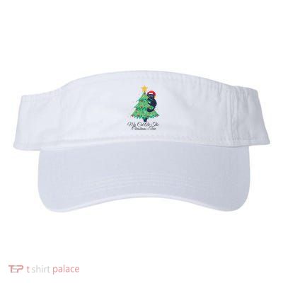 My Cat Ate The Christmas Tree Hilarious Holiday Apparel Visor