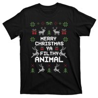 Merry Christmas Animal Filthy Ya T-Shirt