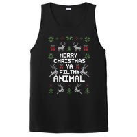 Merry Christmas Animal Filthy Ya PosiCharge Competitor Tank