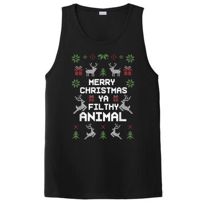 Merry Christmas Animal Filthy Ya PosiCharge Competitor Tank