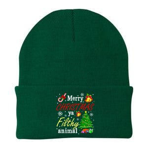 Merry Christmas Animal Filthy Ya Funny Xmas Family Pajama Knit Cap Winter Beanie