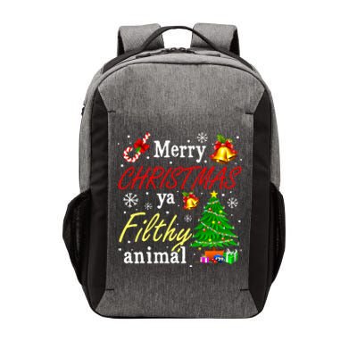 Merry Christmas Animal Filthy Ya Funny Xmas Family Pajama Vector Backpack