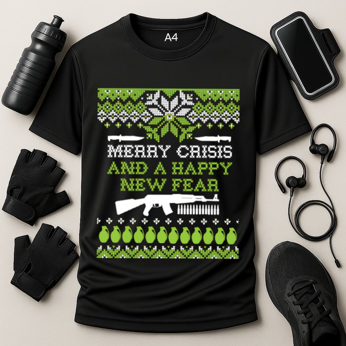 Merry Crisis & A Happy New Fear Performance Shirt