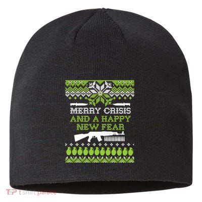 Merry Crisis & A Happy New Fear Sustainable Beanie