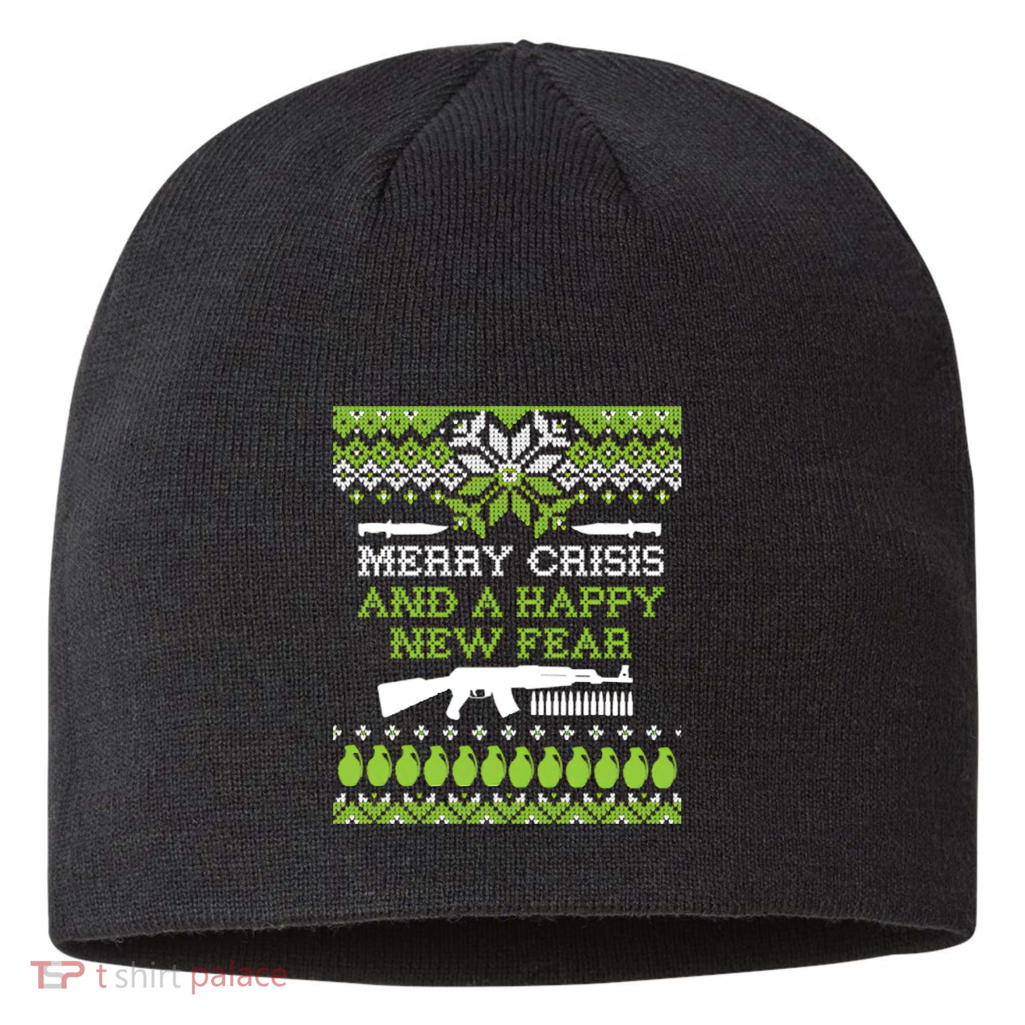Merry Crisis & A Happy New Fear Sustainable Beanie