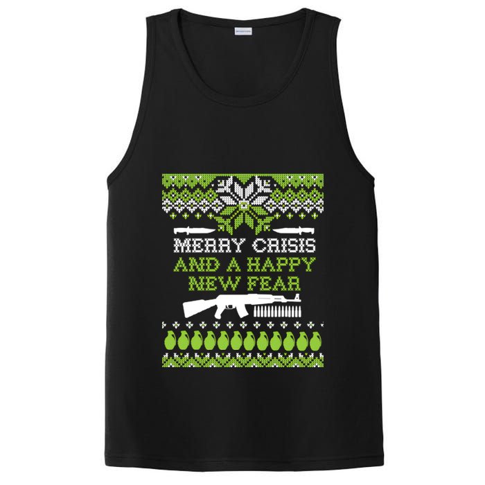Merry Crisis & A Happy New Fear PosiCharge Competitor Tank