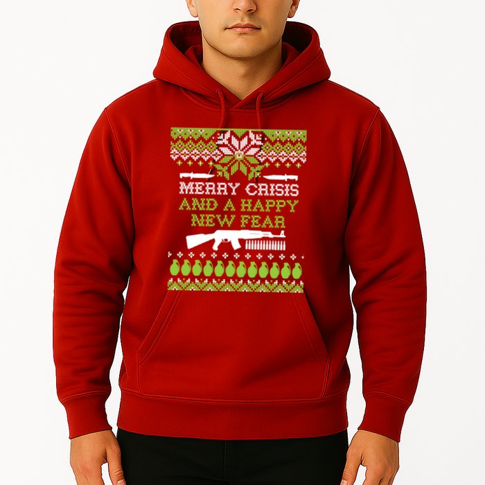 Merry Crisis & A Happy New Fear Hoodie