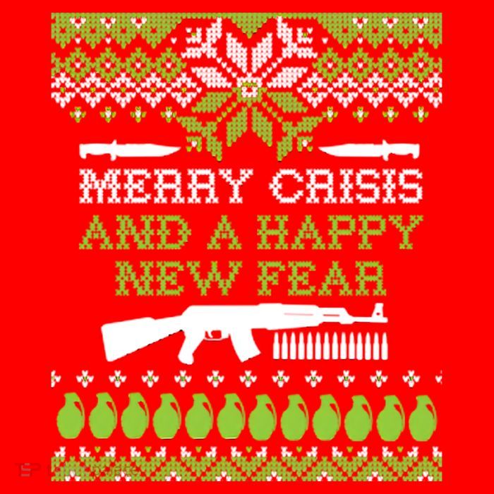 Merry Crisis & A Happy New Fear Apron