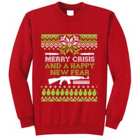 Merry Crisis & A Happy New Fear Sweatshirt