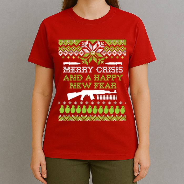 Merry Crisis & A Happy New Fear T-Shirt