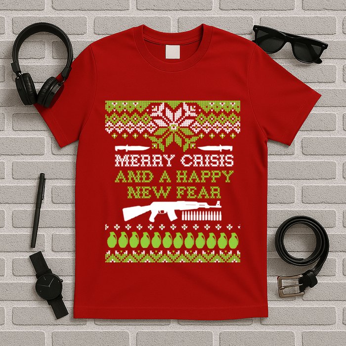 Merry Crisis & A Happy New Fear T-Shirt