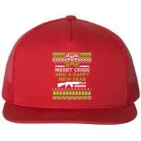 Merry Crisis & A Happy New Fear Flatbill Hat