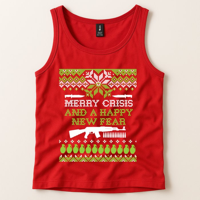 Merry Crisis & A Happy New Fear Tank Top