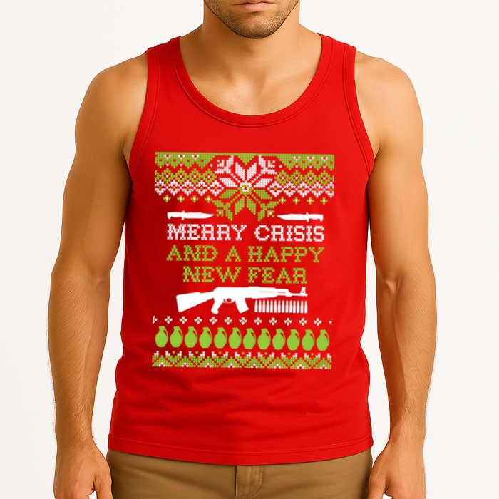 Merry Crisis & A Happy New Fear Tank Top